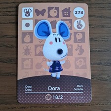 Nintendo Animal Crossing Dora Amiibo Card ...
