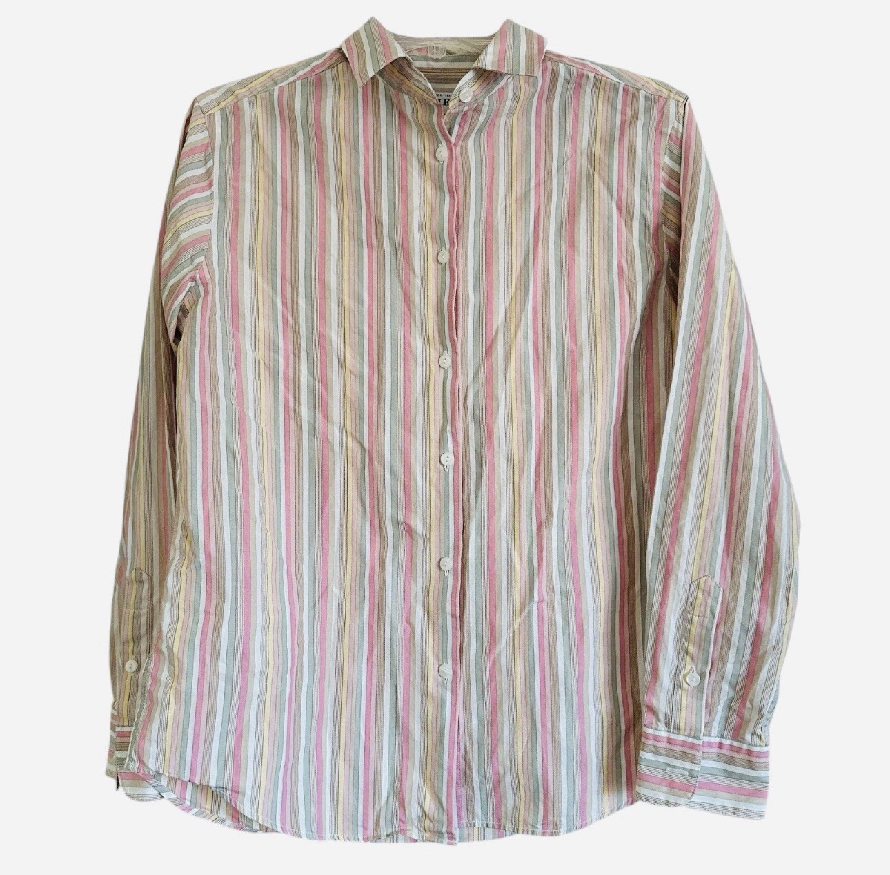 Pendleton Womens Button Up Striped Blouse Shirt S… - image 1