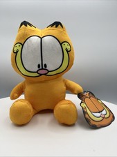 NWT Nickelodeon Garfield Big Head 7  Plush Garfield Toy Factory 2024