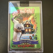 2025 Wild Card Holiday Hits! Christmas Ho! Ho! Ho! Case Hit 1/1 - Nolan Ryan