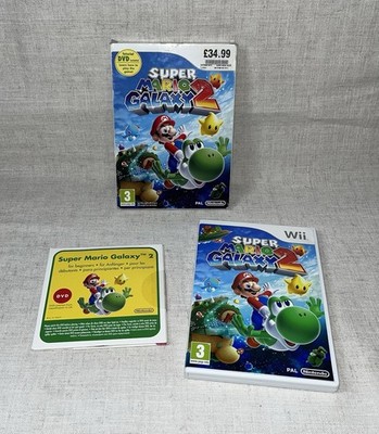 NINTENDO WII SPIEL - UK PAL - KOMPLETT - BIG BOX EDITION - SUPER MARIO GALAXY 2