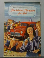 1941 Studebaker Champion Sales Catalog