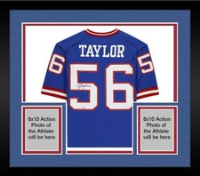 FRMD Lawrence Taylor Giants Signed Mitchell & Ness Blue 1986 Authentic Jersey