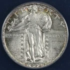 1928 25c Full Head Standing Liberty Quarter ANACS MS 63 FH