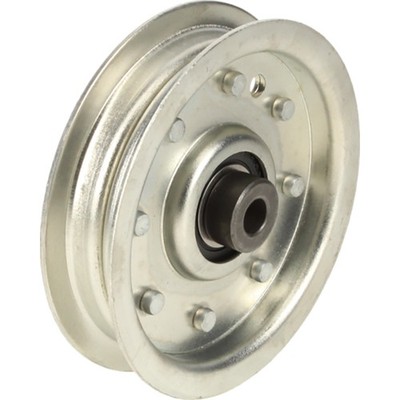 Deck Idler Pulley 4-1/8'' x 3/8'' 756-0627 fit MTD White / Fits Troy-bilt