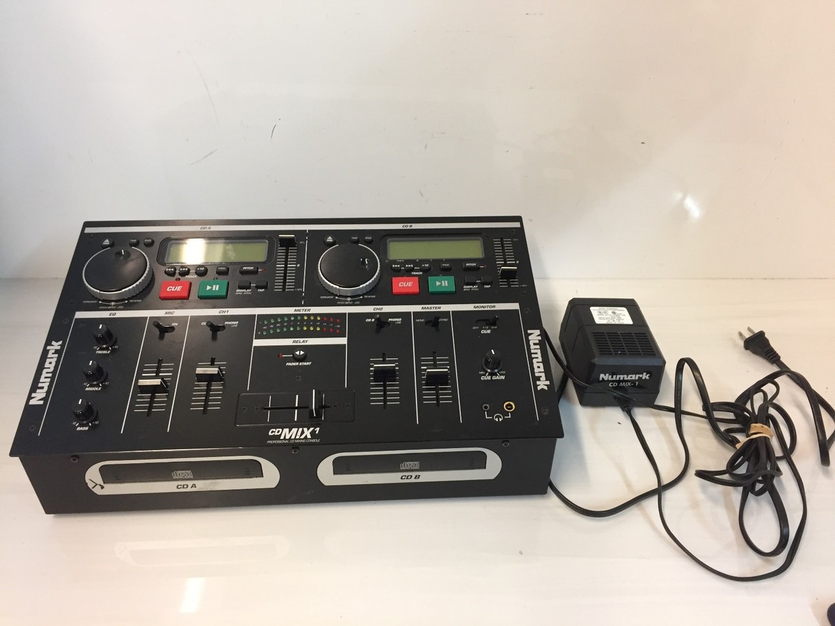 NON-WORKING) Numark CD Mix 1 Professional Dual CD Player Mixing