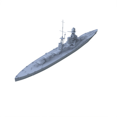 MRY-SFW SSC127 1/2000/2400/3000/4800 Model IJN Kaga Class TOSA Battleship