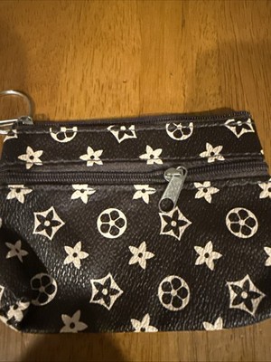 Luxury Coin Wallet Brown/Tan With Keyring 