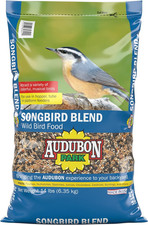 Audubon Park Songbird Blend Wild Bird Food, Bird Food for outside Feeders, 14-Po