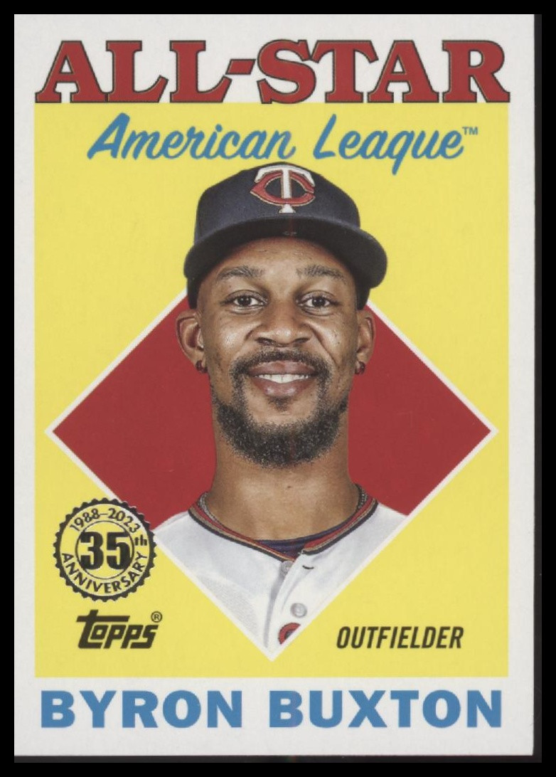 2023 Topps #88AS-45 Byron Buxton 1988 Topps Baseball 35th Anniversary All-Stars