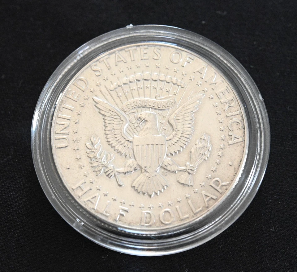 Mezzo dollaro Kennedy in argento 1964 - 1/2 dollaro - Silver 900 - qualità SUP - Immagine 3 di 3