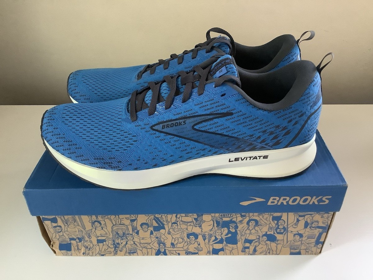 ‥ NEW Brooks Levitate 5 Men's Running Shoes - Blue - Sz 13 | eBay