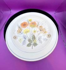 4 X J&G Meakin Trend Hedgerow Dinner Plates Vintage 23cm 9 Inches England Unused