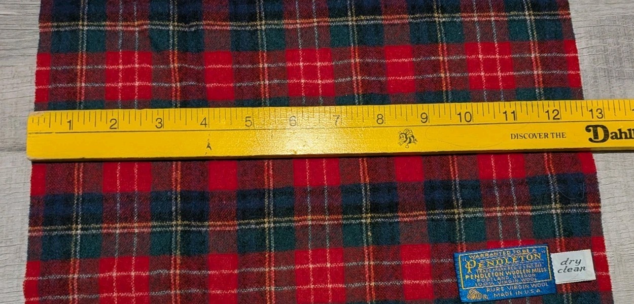 Pendleton Authentic MacDuff Tartan Scarf Retro Pl… - image 8