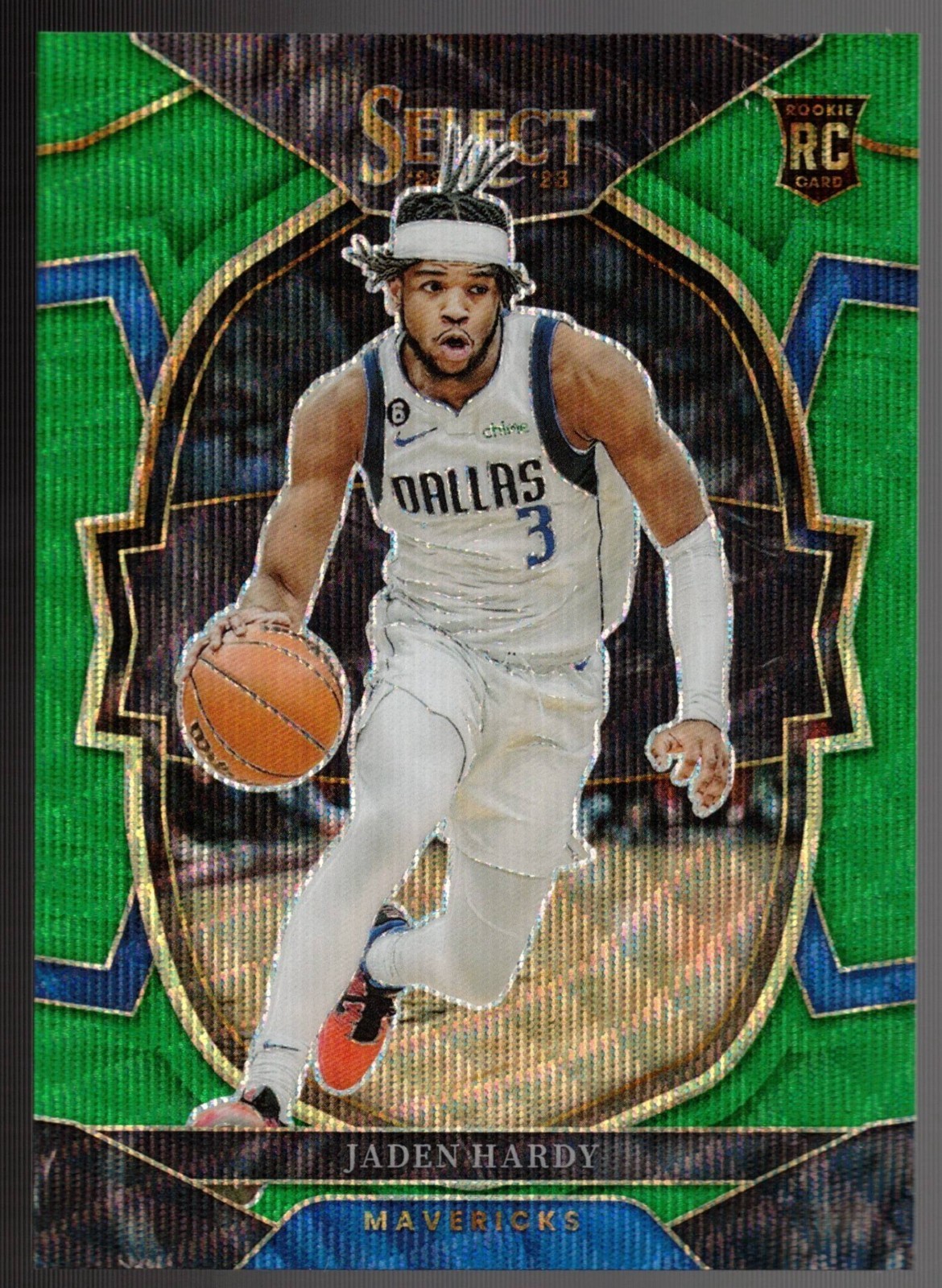 Jaden Hardy - 2022-23 Panini Select Green Wave Prizm /50 #80 (RC) FREE SHIPPING!