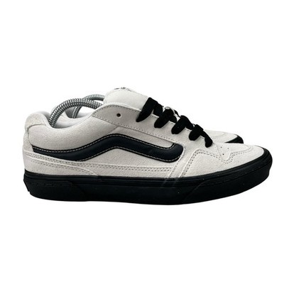 VANS Caldrone Black Marshmallow Suede Shoes Men's Sizes 9 - 12