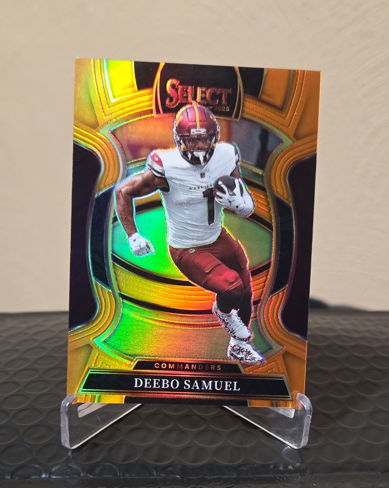 2025 Panini Select - Concourse Deebo Samuel #87 Orange Prizm /49