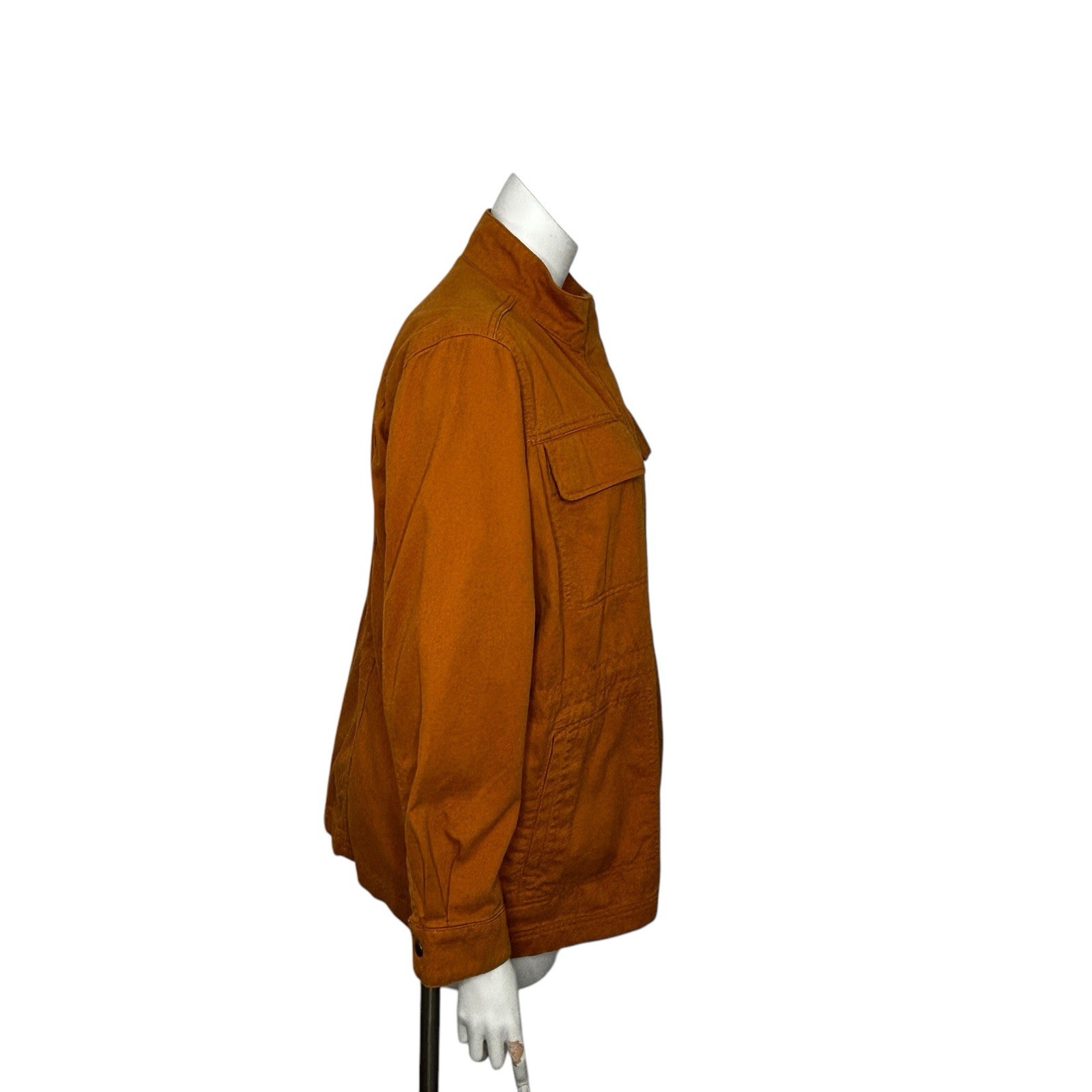 Gap Utility Jacket Full Zip & Button 4 Pockets XX… - image 6