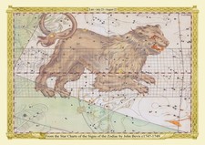 Jigsaw Star Map of LEO - Signs of the Zodiac -  1000 Piece  PUZZLE