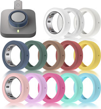 13 Pack Ring Cover for Oura Ring 4 Ceramic/Gen 4/ Gen 3, Anti-Scratch Elastic Si