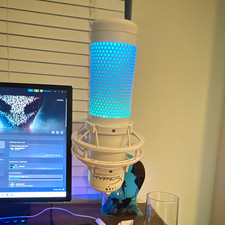 HyperX QuadCast S White RGB USB Freestanding ...