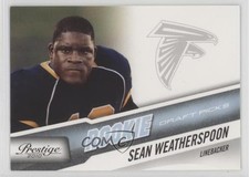 2010 Playoff Prestige Rookie Draft Picks Light Blue /999 Sean Weatherspoon 1u6