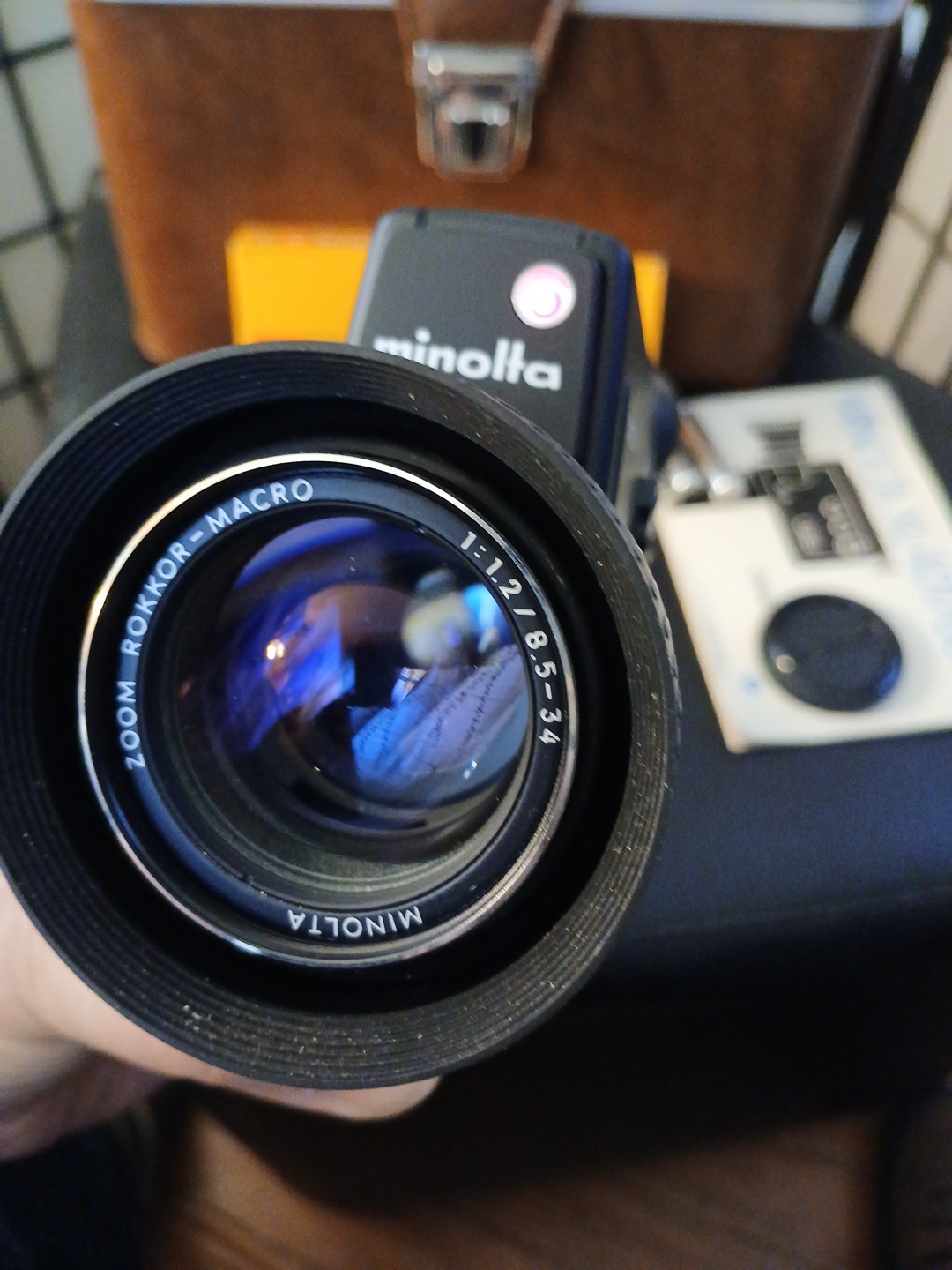 Minolta XL401 Super 8 Video Camera w/ Box, Excellent Working Condition!