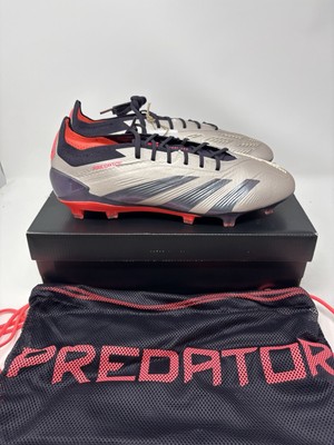 Adidas Predator Elite FG Platinum Metallic Soccer Cleats IF8868
