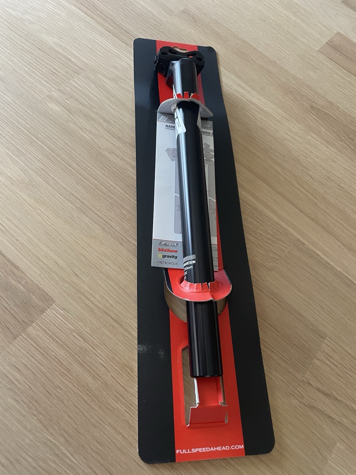 Seatpost Reggisella FSA Gossamer 350mmx 27,2 Alluminio