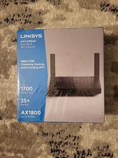 Linksys AX1800 Max-Stream Dual Band WiFI 6 Router (MR7350) *New - Sealed*