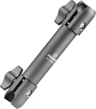 FANAUE Double Socket Arm 15cm Compatible Mount 0.78" Ball Black 