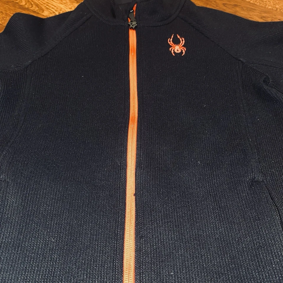 Spyder Jacket Youth Kids Full Zip Outdoor Winter Fleece Medium 10 12 - Image 2 of 4