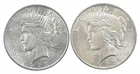 1922 & 1923 & Peace Silver Dollar $1 Bullion Collection Lot *951