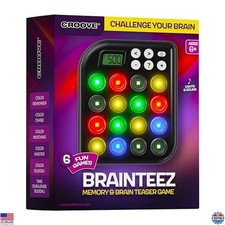 6-in-1 Brain Teasers  Memory Games for Kids, Fun Handheld Toys Ages 6-12