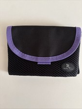 Buddy Pouch Black W/Purple Trim Magnetic Beltless Pouch