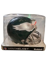 Harold Carmichael Hof #17 Signed Philadelphia Eagles Mini Helmet READ!! 🔥