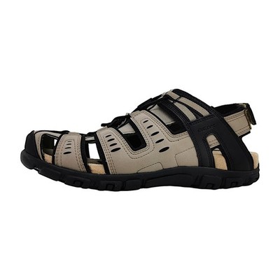 Geox UOMO SANDAL STRADA Herrenschuhe Sandalen Trekkingschuh Beige Freizeit