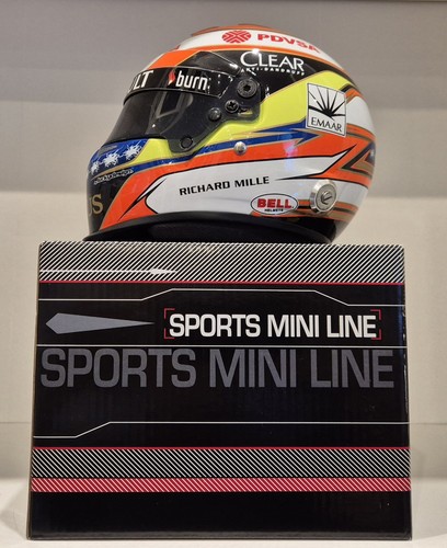 Pastor Maldonado, Lotus E22, F 1 2014, casco 1/2, campana
