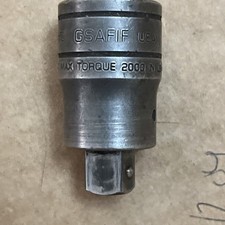 Snap On Socket Adapter GSAF1F 1/2”-3/8” BUY IT NOW FREE SHIPPING Snap On Socket Adapter GSAF1F 1/2”-3/8” BUY IT NOW FREE SHIPPING