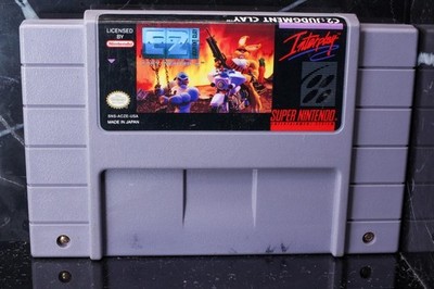 C2: Judgment Clay (SNES 1994) Authentic Carttridge and Manual Cleaned/Tested