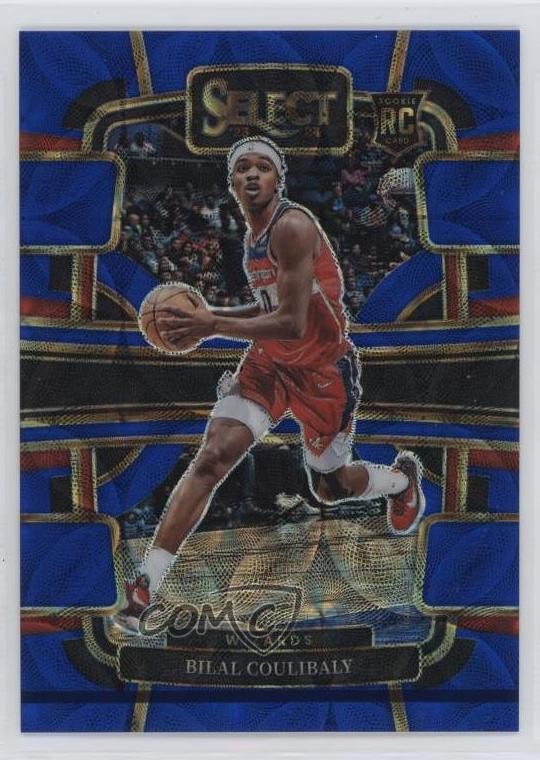 2023-24 Panini Select Concourse Blue Scope Prizm 181/249 Bilal Coulibaly #97 5ub
