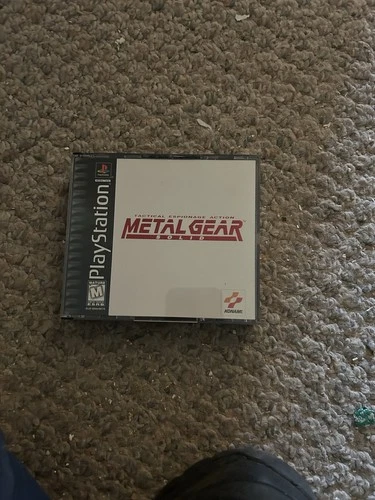 Metal Gear Solid PlayStation 1 PS1