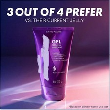 Water Based Personal Lubricant Gel 4 oz Ultra Gentle Long Lasting Easy Clean
