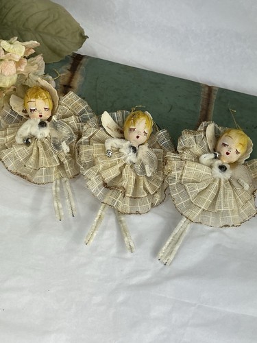 Edler Weihnachts Pfeifenputzer Engel 1961