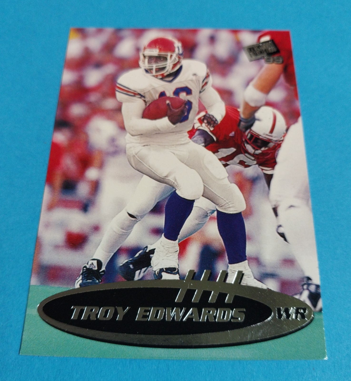 Troy Edwards Playoff Contenders R.O.Y. Contender #11 Base