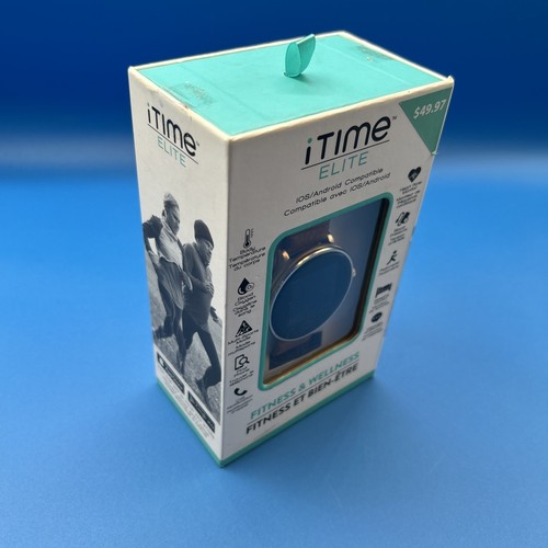 Montre connectée iTime Elite Health & Fitness Température corporelle avec moniteur de fréquence cardiaque - Photo 5 sur 7