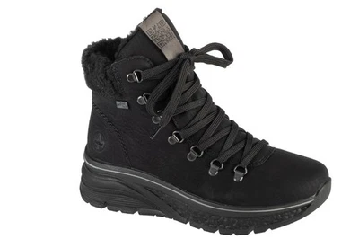 Winterschuhe Damen, Rieker Evolution, Schwarz