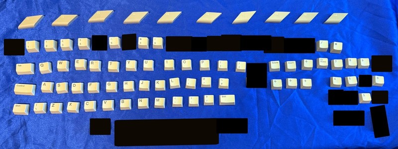 Atari ST Keys with plunger and rubber dome - all available