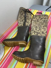 Cabela’s Brush Buster Waders Outdoor Hunting Fishing Steel Shank Boots Men’s 10