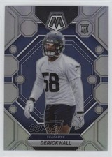 2023 Panini Mosaic Rookies Silver Prizm Derick Hall #310 11ds